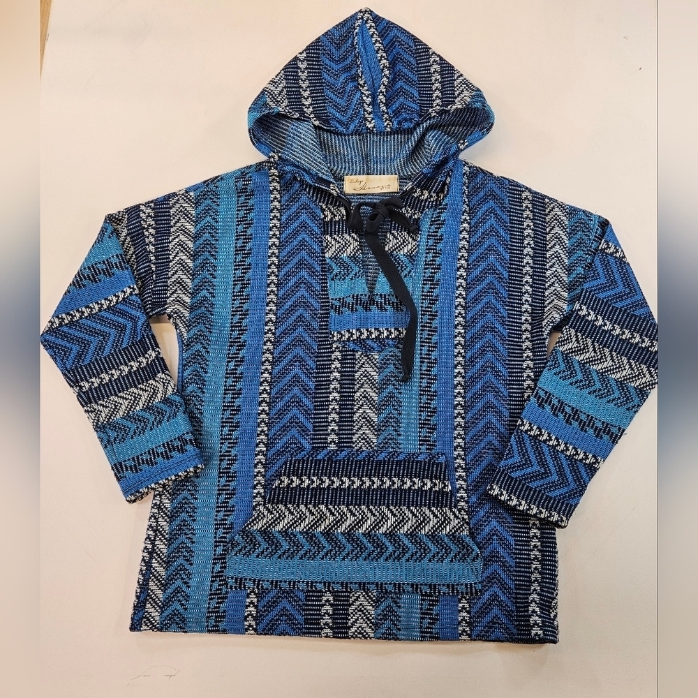 Vintage Havana Bllue Baja Hoodie Medium